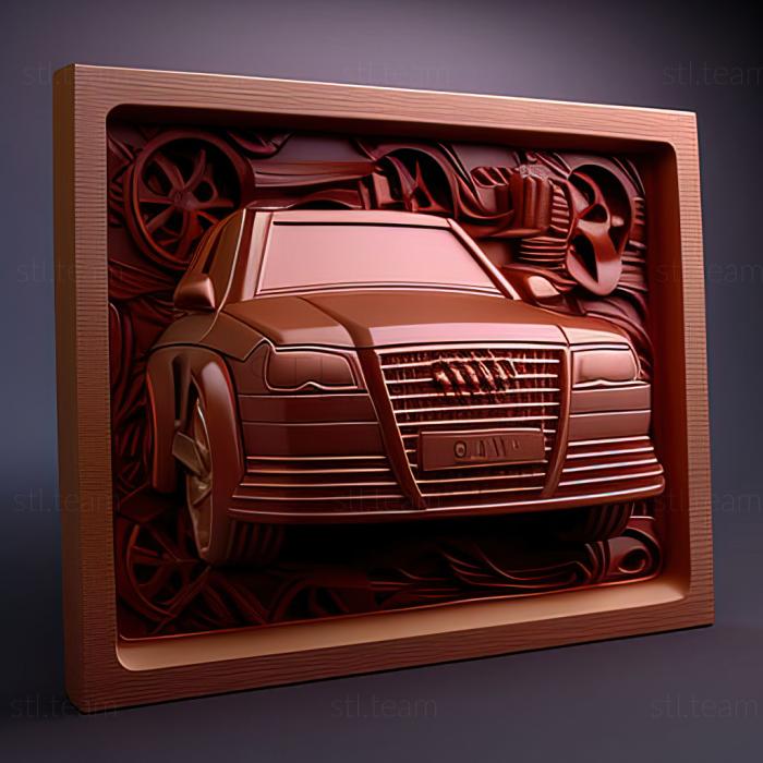 3D model Audi A4 B6 8E (STL)